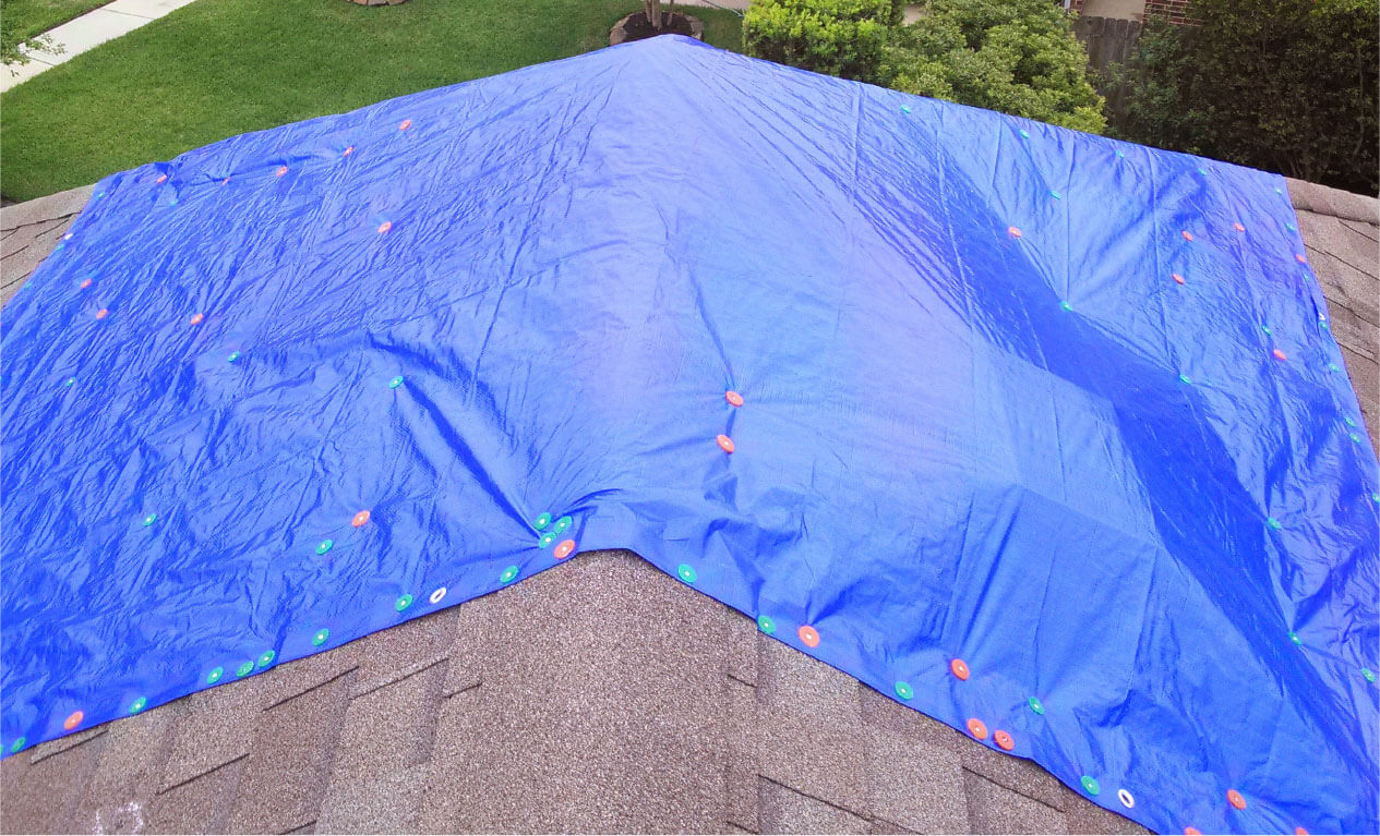 emergency roof tarp